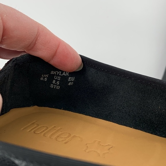 Hotter Black Flats - Picture 7 of 7